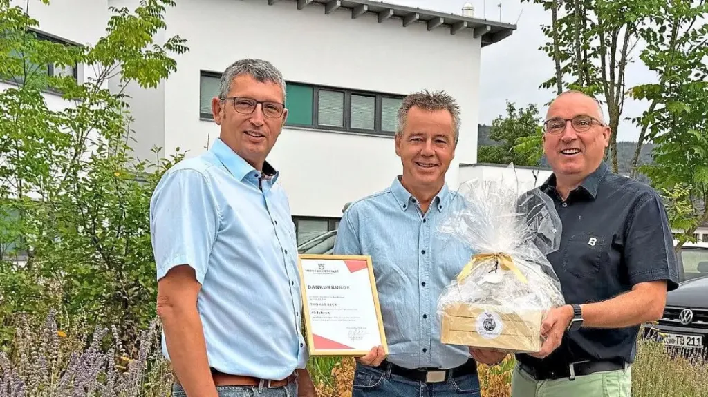 Seit 40 Jahren für Bad Bocklet: Geschäftsleiter Thomas Beck feiert Dienstjubiläum