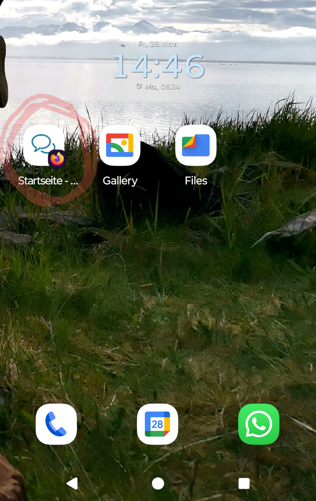 Link zu mein Bad Bocklet auf den Bildschirm legen