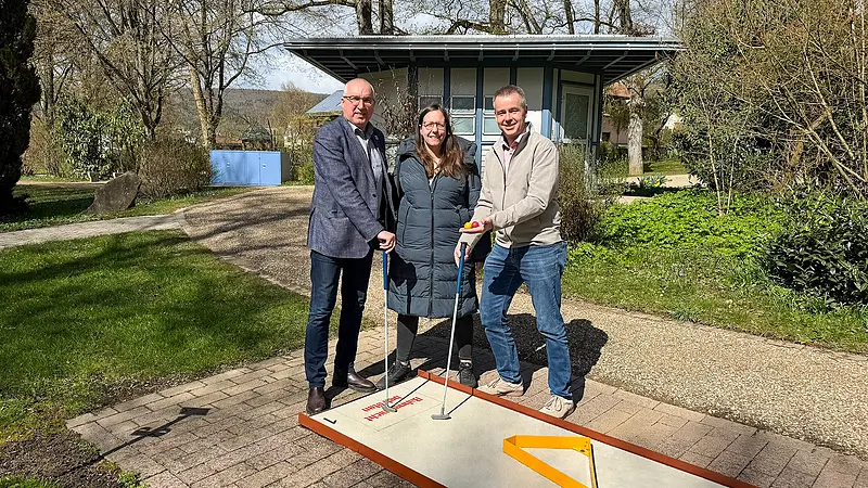 Minigolf im Kurpark